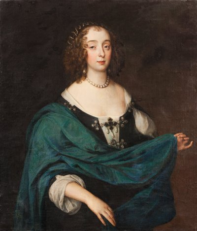 Mary Villiers, hertogin van Richmond en Lennox (1622 – 85) door Unbekannt Unbekannt